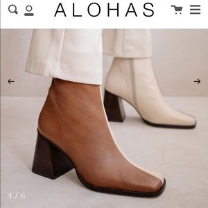 Alohas bicolour boots